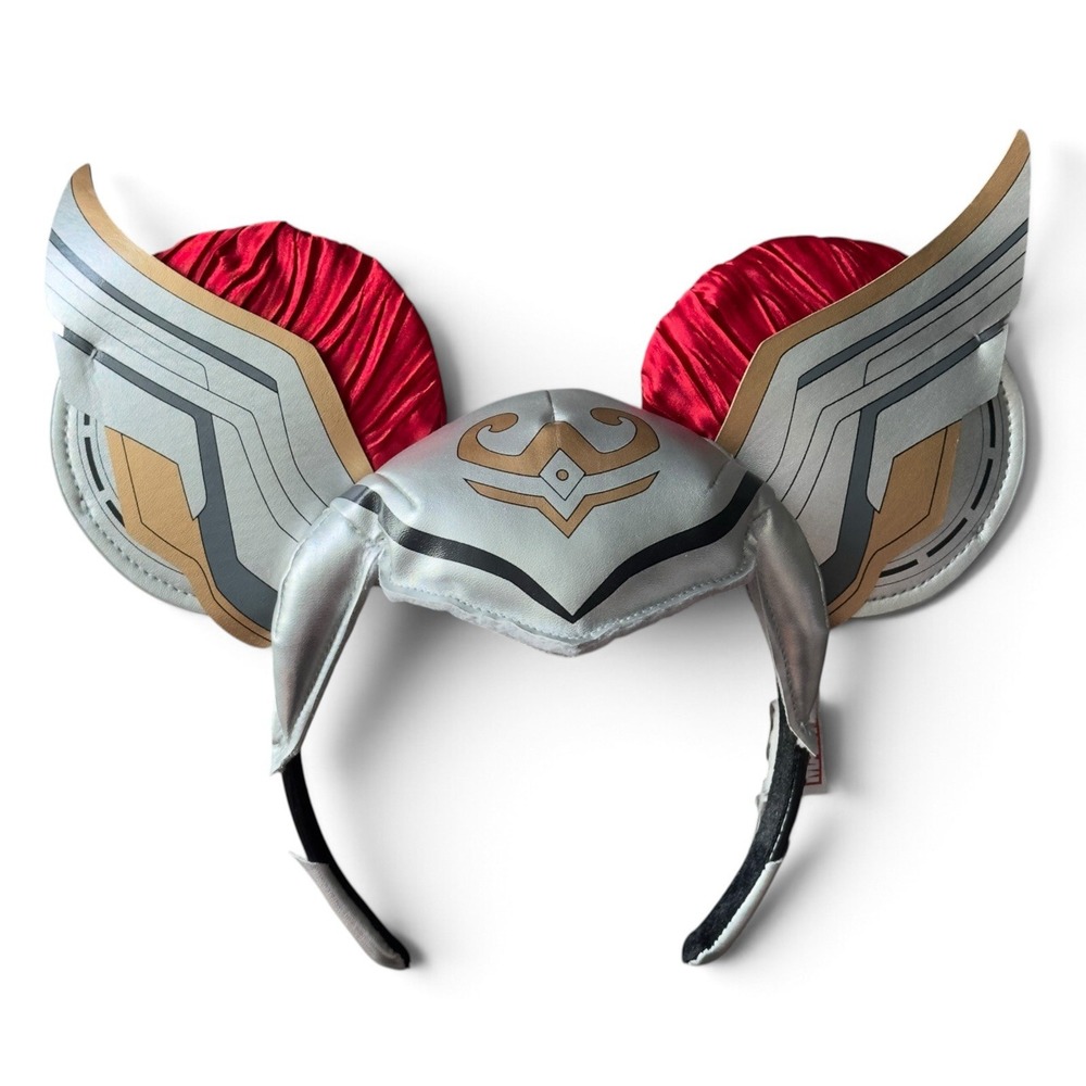 Disney Parks Marvel Mighty Thor Mickey Mouse Ears Headband Love and Thunder